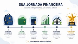 Educação financeira na faculdade: um aprendizado que dura para toda a vida
